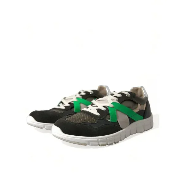 Dolce & Gabbana Exquisite Multicolor Low-Top Designer Sneakers